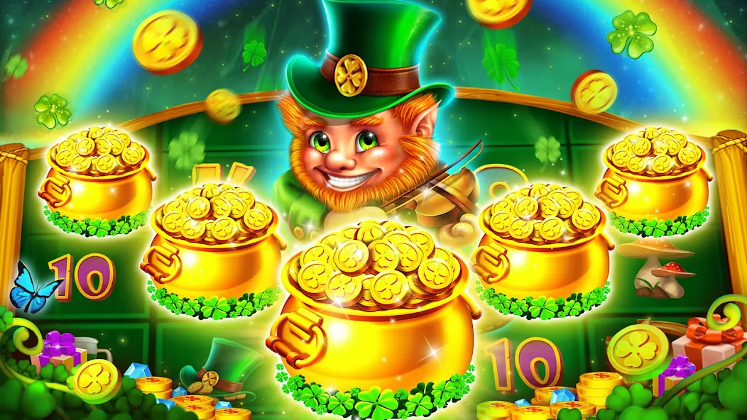 Mulher sorrindo jogando slot machine, com logotipo Bet Favorita